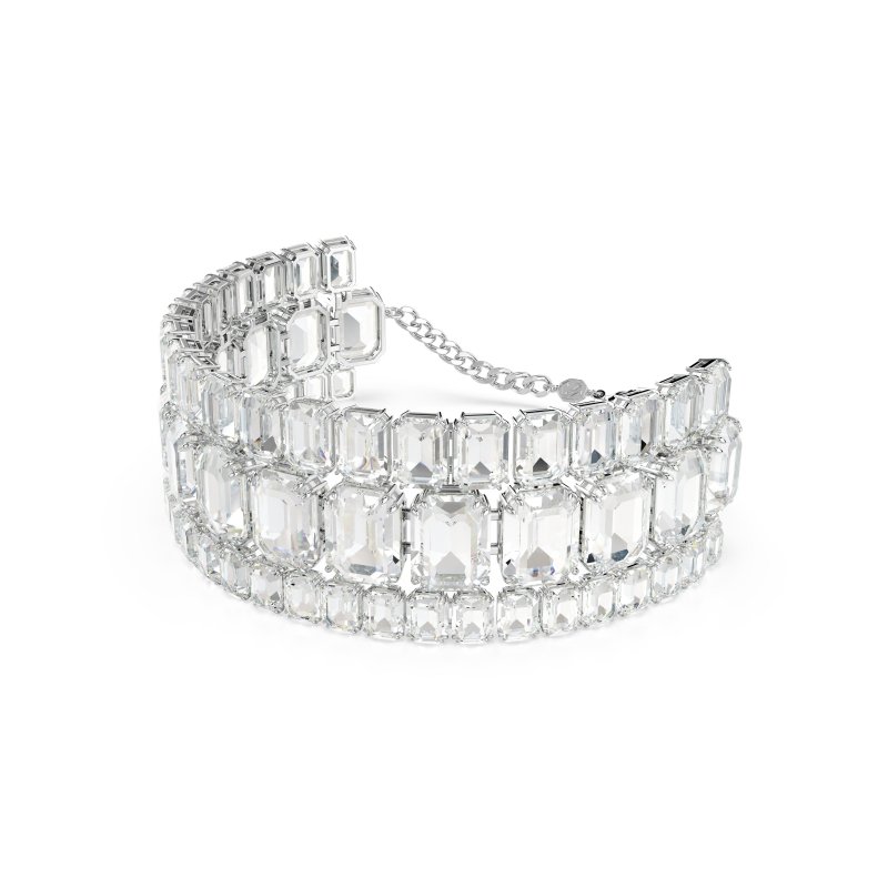 Swarovski - Girocollo Millenia - Placcato Rodio