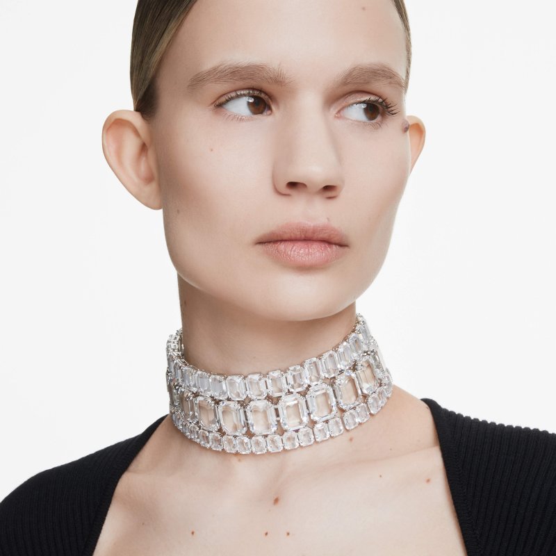 Swarovski - Girocollo Millenia - Placcato Rodio
