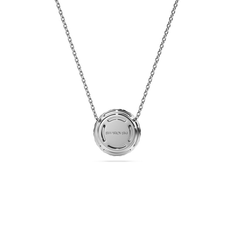 Swarovski - Pendente Solitario - Oro Bianco - Eternity
