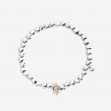 Dodo - Bracciale Cuore - Argento 925 - Oro Rosa