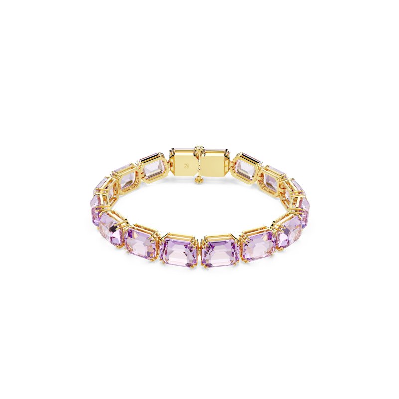 Swarovski - Bracciale Millenia - Viola - Cristalli