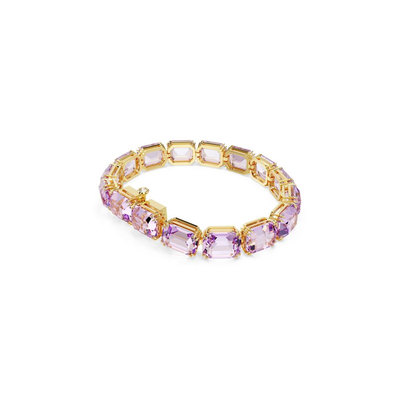 Swarovski - Bracciale Millenia - Viola - Cristalli