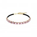 Swarovski - Girocollo Tennis Millenia - Viola - Cristalli