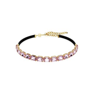 Swarovski - Girocollo Tennis Millenia - Viola - Cristalli