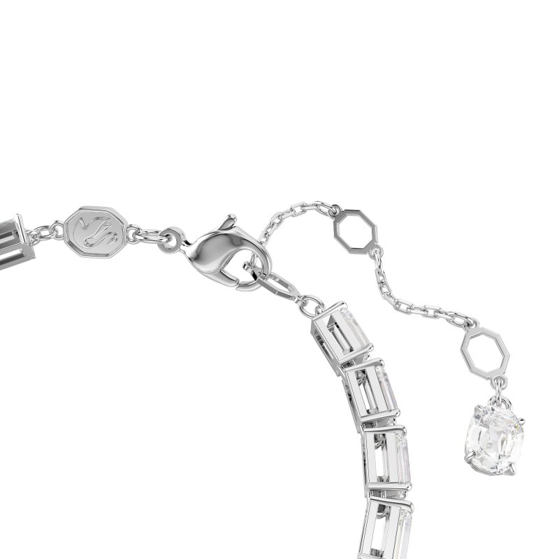 Swarovski - Bracciale Matrix - Bianco - Rodio