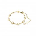 Swarovski - Bracciale Tennis Imber - Placcato Color Oro