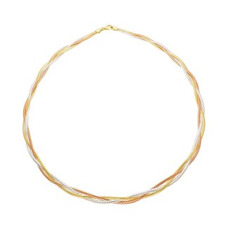 Songa Antonio - Girocollo Elastico - Oro Tre Colori
