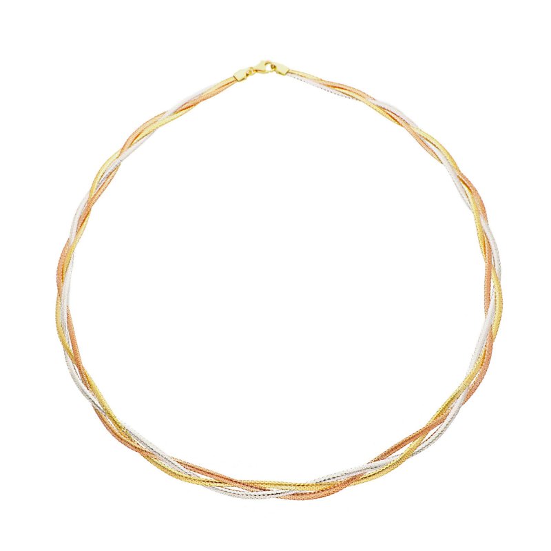 Songa Antonio - Girocollo Elastico - Oro Tre Colori