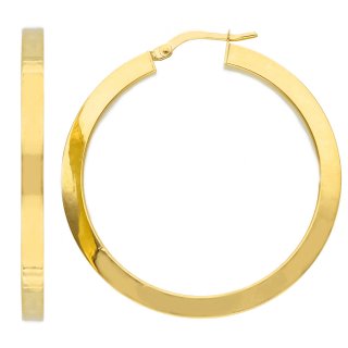 Songa Antonio - Orecchini Cerchio - Oro Giallo