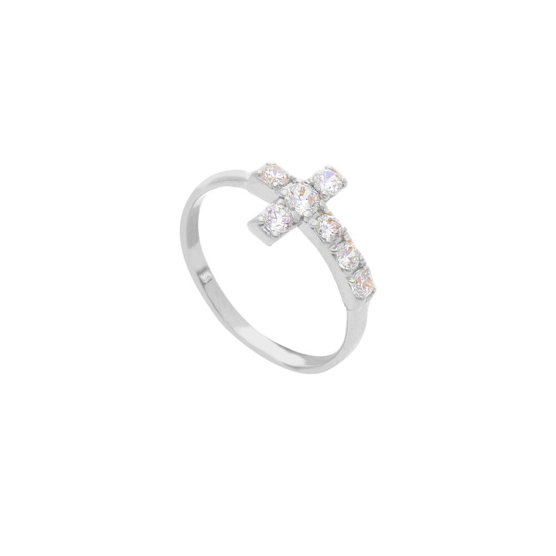 Songa Antonio - Anello Fedina - Oro Bianco