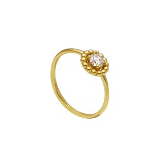 Songa Antonio - Anello Solitario - Oro Giallo
