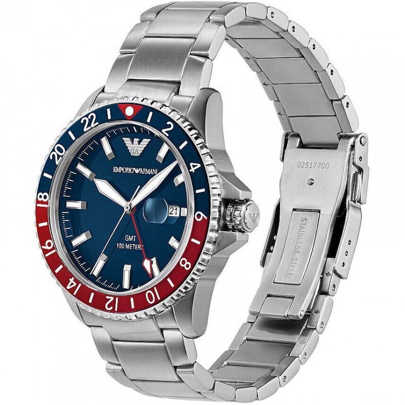 Orologio Multifunzione Uomo Emporio Armani World Explorer Ar11590