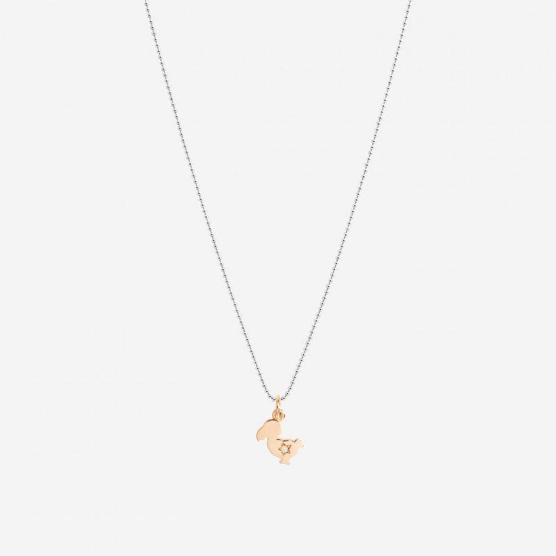 Dodo - Ciondolo Junior - Oro Rosa - Diamante