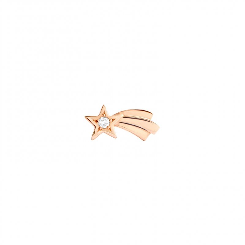 Dodo - Orecchino Stella Cometa - Oro Rosa