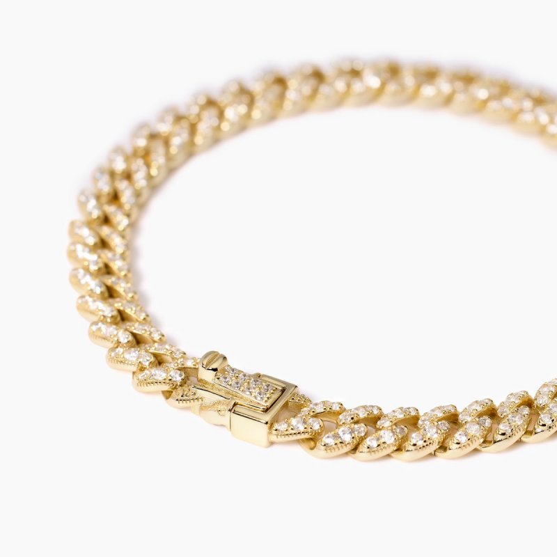 Mabina - Bracciale Argento 925 - Dorato Zirconi