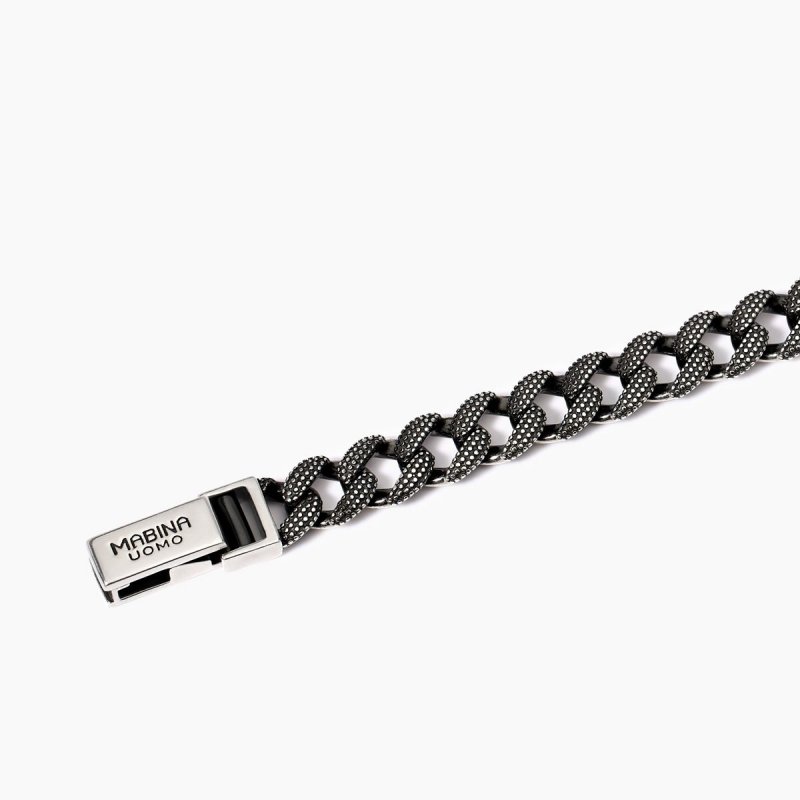 Mabina - Bracciale Argento 925 - Catena Groumette