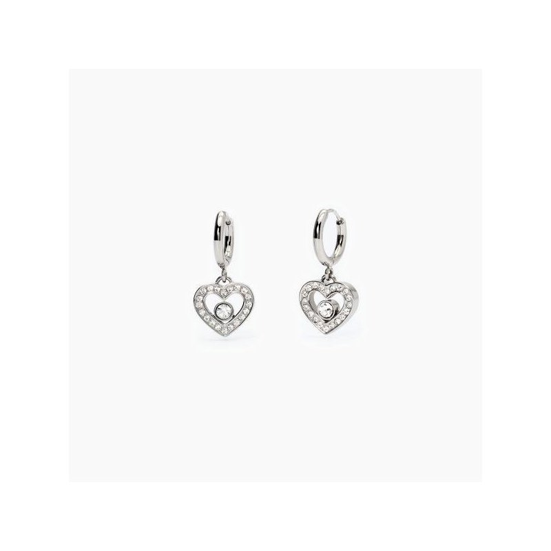 2 Jewels - Orecchini Acciaio - Cristalli Donna