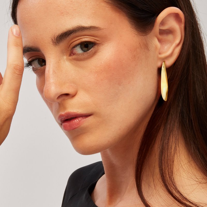 Breil Tribe - Orecchini B Whisper - Acciaio - Oro