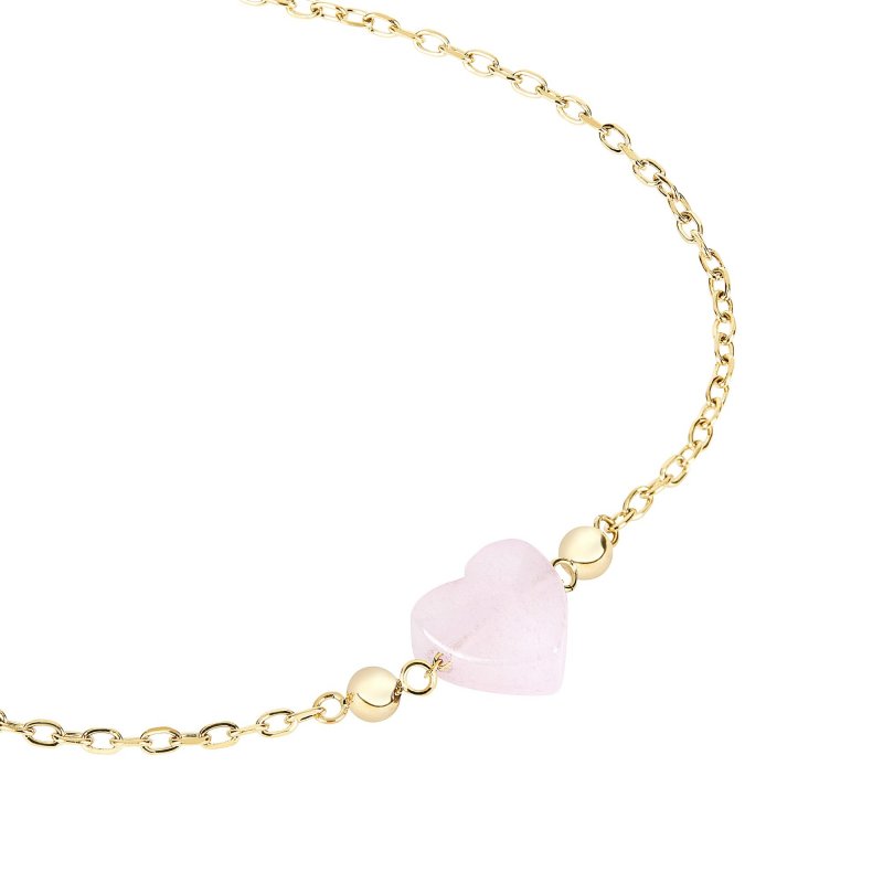 Breil Tribe - Bracciale Candy - Giada Rosa - Acciaio