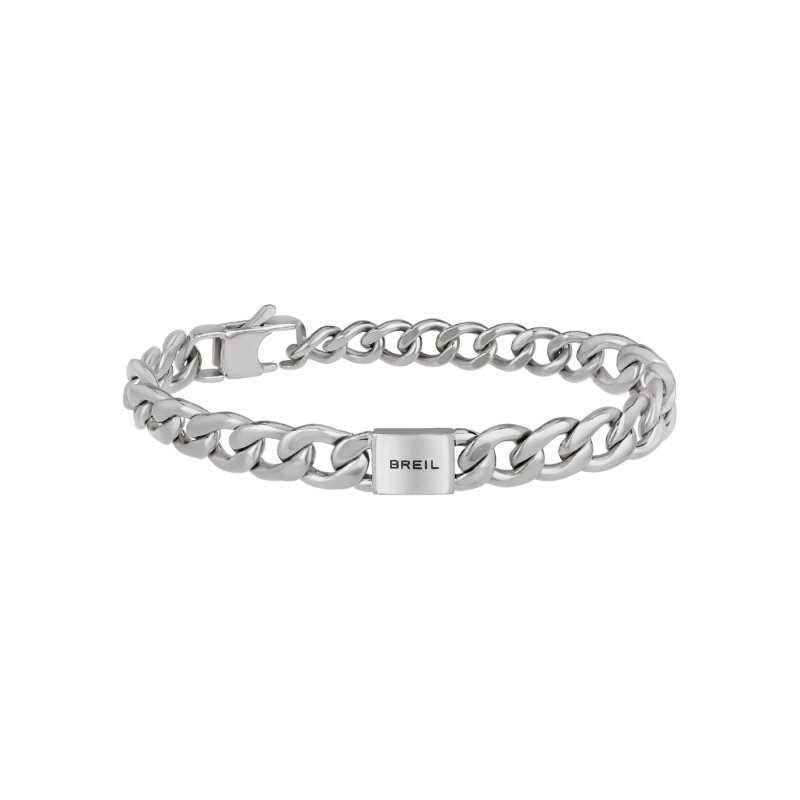 Breil Tribe - Bracciale Logomania - Acciaio