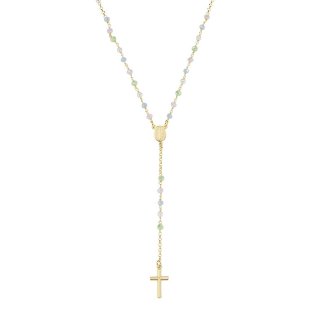 Amen - Rosario Classico - Dorato - Cristalli