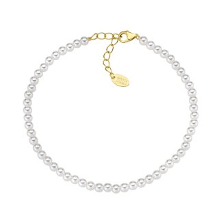 Amen - Bracciale Con Perle - Argento - Dorato
