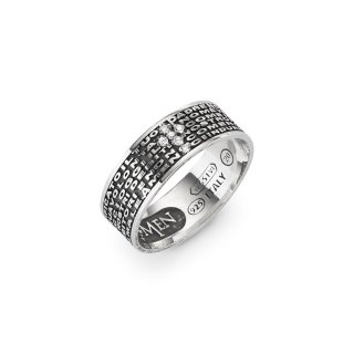 Amen - Anello Padre Nostro - Argento 925 - Unisex