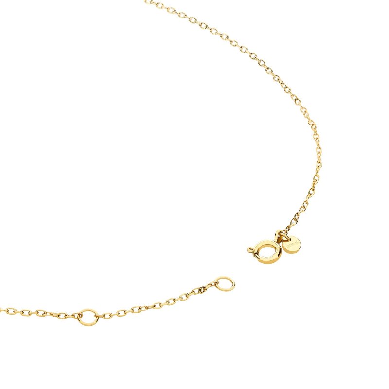 Breil Tribe - Collana Candy - Acciaio Oro - Ametista