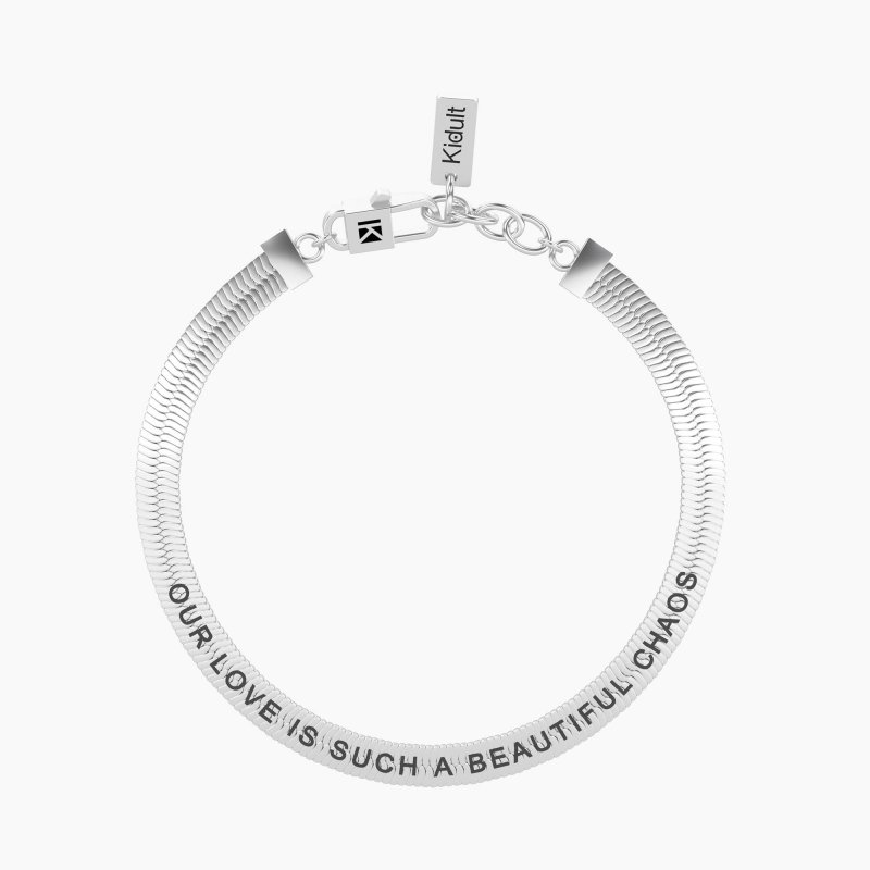Kidult - Coppia Bracciali Elastici - Acciaio