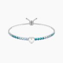 Kidult - Bracciale Tennis Cuore - Regolabile
