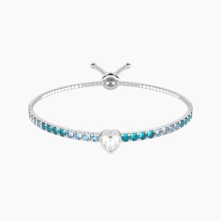 Kidult - Bracciale Tennis Cuore - Regolabile