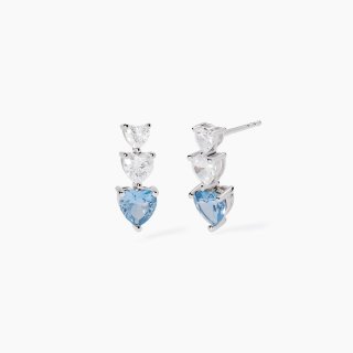 Mabina - Orecchini Lovely - Zirconi - Acquamarina