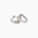 Mabina - Orecchini Intrecciati - Argento - Zirconi