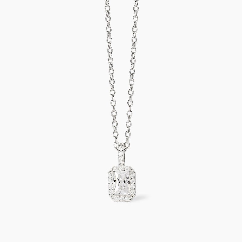Mabina - Girocollo Zircone - Argento 925 - Elegante