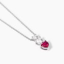 Mabina - Girocollo Cuori Zirconi - Argento 925