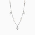 Mabina - Girocollo Perle - Argento - Zirconi