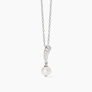 Mabina - Girocollo Opera - Argento - Perla
