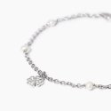 Mabina - Bracciale Quadrifoglio - Argento - Perle