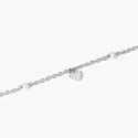 Mabina - Bracciale Cuore - Argento - Perle