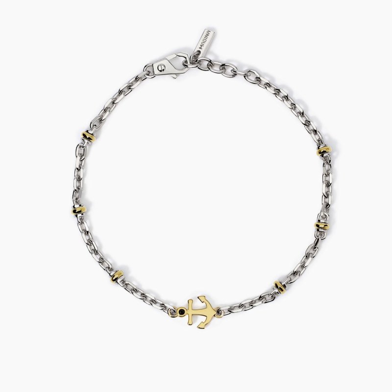 Mabina - Bracciale Ancora - Argento - Zircone
