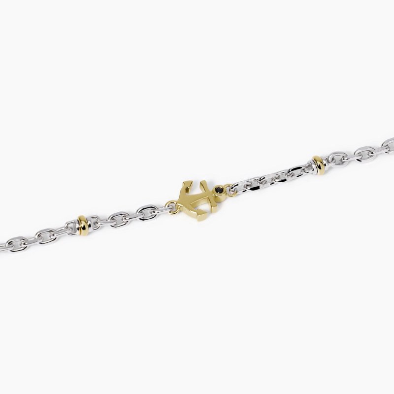 Mabina - Bracciale Ancora - Argento - Zircone