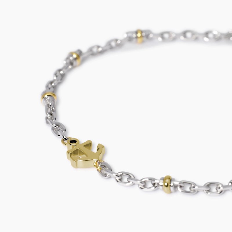 Mabina - Bracciale Ancora - Argento - Zircone