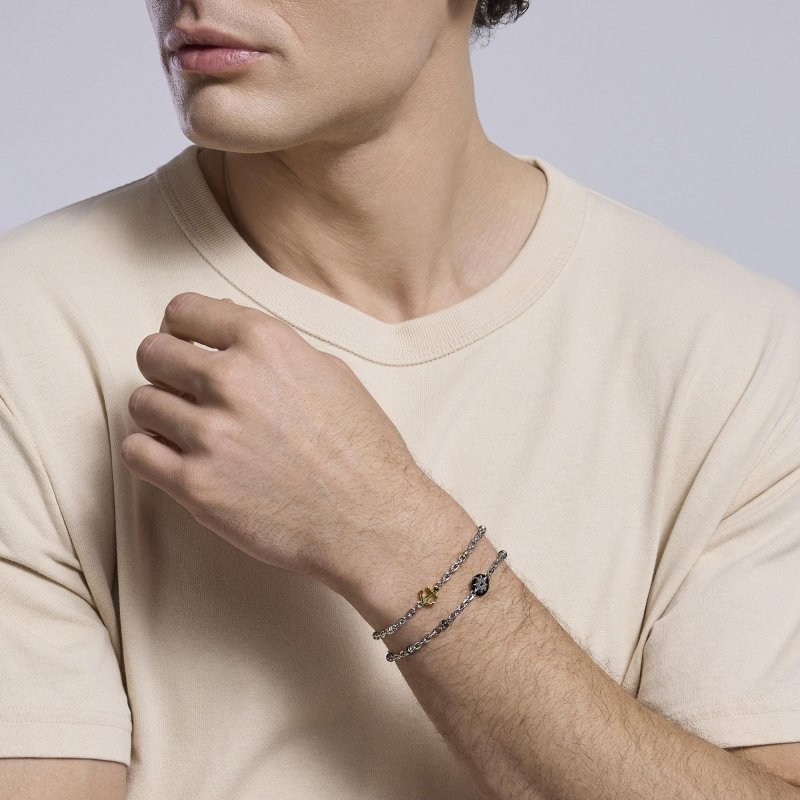 Mabina - Bracciale Ancora - Argento - Zircone