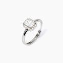 Mabina - Anello Con Zircone - Argento Rodiato