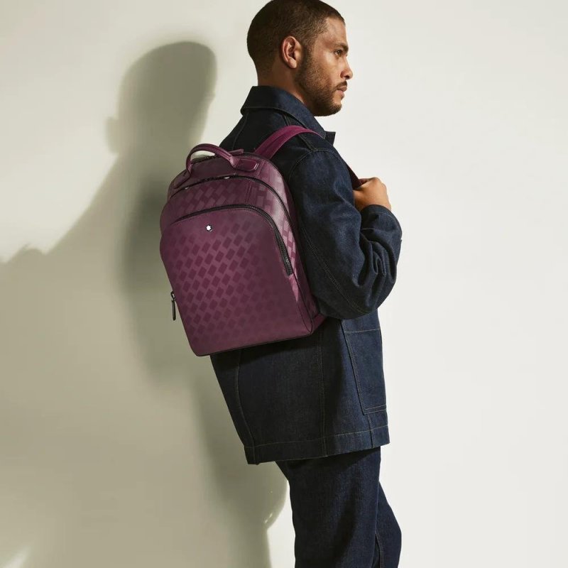 Montblanc - Zaino Extreme 3.0 - Pelle - Cassis