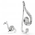 Swarovski - Orecchini Ariana Grande - Rodio - Cristalli