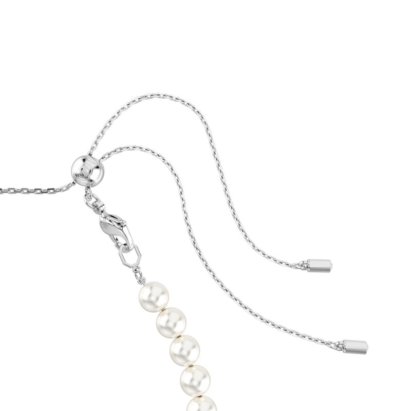 Swarovski - Girocollo Tennis - Cristalli - Bianco