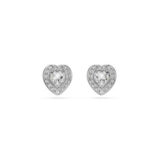 Swarovski - Orecchini A Lobo - Cristalli - Bianco