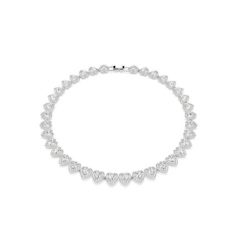 Swarovski - Collana Tennis - Cristalli - Bianca