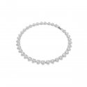 Swarovski - Collana Tennis - Cristalli - Bianca